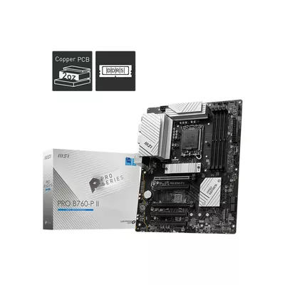 MSI Płyta główna PRO B760-P II S1700 4DDR5 DP/HDMI ATX