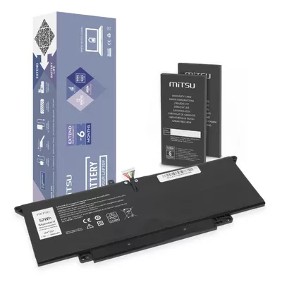 Mitsu Bateria JHT2H do Dell Latitude 7410 2-in-1 7310 2-in-1 P33S P34S 6800 mAh (52 Wh) 7.7V