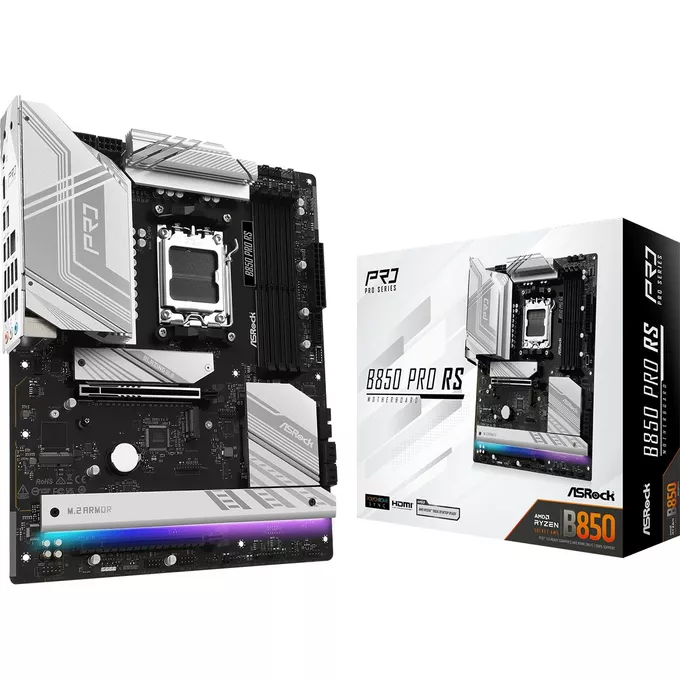ASRock Płyta główna B850 PRO RS AM5 4DDR5 ATX
