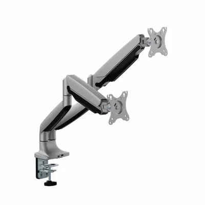ART Uchwyt biurkowy gazowy do 2 monitorów LED/LCD 17-35&quot; L-36HD 1-15KG 1xUSB-A 1xUSB-C 3.0 Heavy Duty