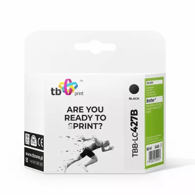 TB Print Tusz do Brother MFC-J5955DW TBB-LC427B 100% nowy czarny