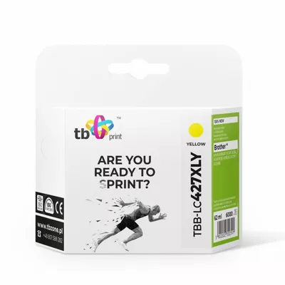 TB Print Tusz do Brother MFC-J5955DW TBB-LC427XLY 100% nowy żółty