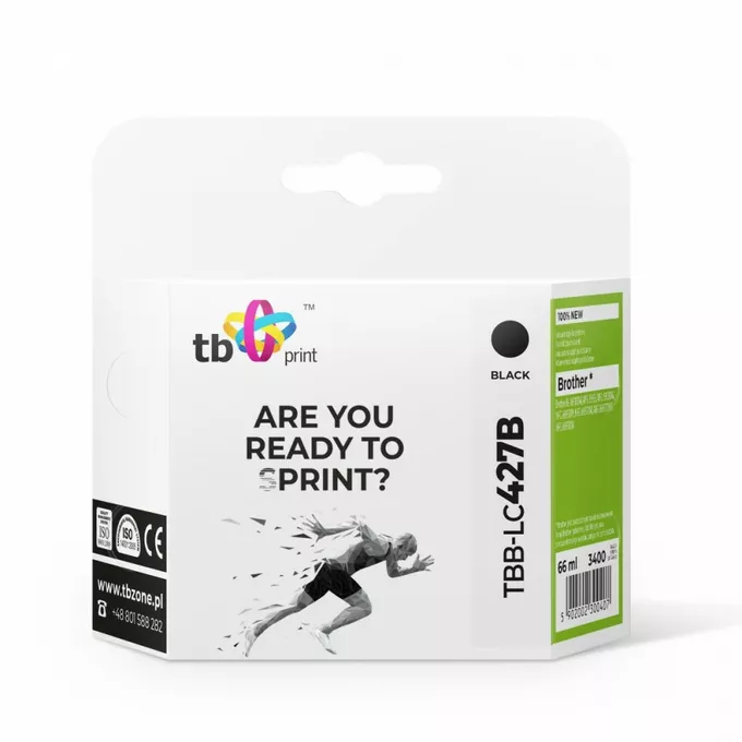 TB Print Tusz do Brother MFC-J5955DW TBB-LC427B 100% nowy czarny