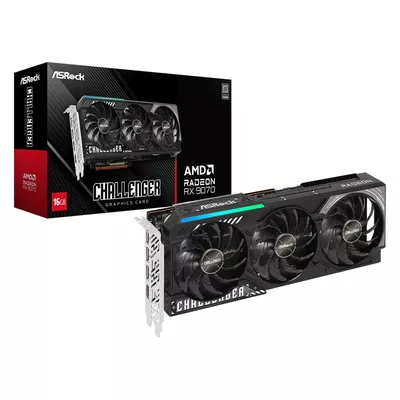ASRock Karta graficzna Radeon RX 9070 Challenger 16GB