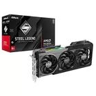 ASRock Karta graficzna RX 9070 XT STEEL LEGEND DARK 16GB GDDR6 256bit 3DP/HDMI
