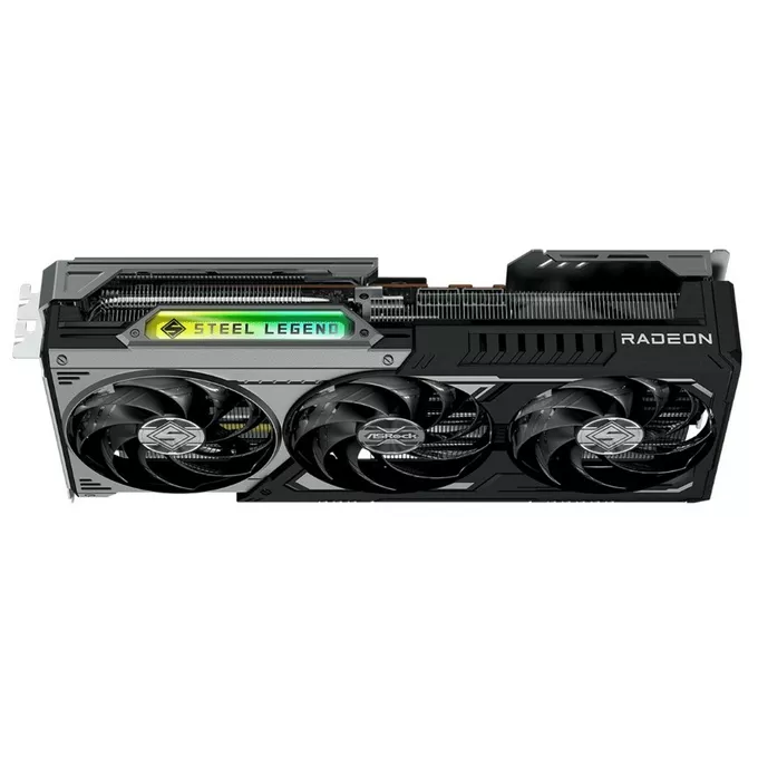 ASRock Karta graficzna RX 9070 XT STEEL LEGEND DARK 16GB GDDR6 256bit 3DP/HDMI