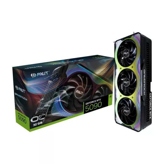 Palit Karta graficzna RTX 5090 GameRock OC 32GB GDDR7 512bit 3DP/HDMI
