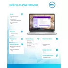 Dell Laptop Dell Pro 14 Plus PB14250 W11P Ultra 5 236V/16GB/512GB/14.0 FHD+/Arc/FgrPr&amp;SmtCd/Cam&amp;Mic/WWAN Ready+BT/BcklKb/3C/vPro/3YPS Aluminum
