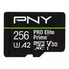 PNY Karta pamięci microSDXC Elite Prime 256GB + adapter SD