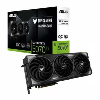 Asus Karta graficzna GeForce RTX 5070 TI TUF GAMING OC 16GB GDDR7 256bit DP/HDMI