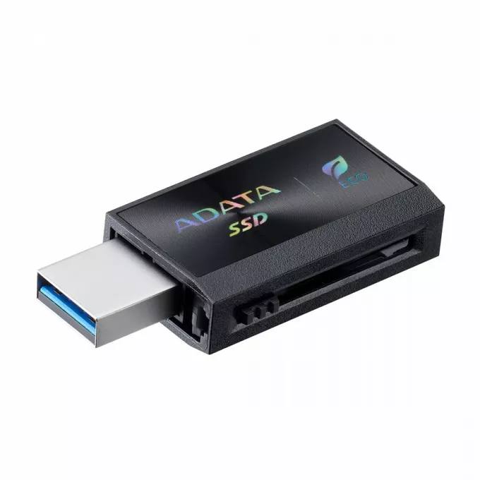 Adata Dysk zewnętrzny SSD SC730 1TB USB 3.2C/A 600/600MB/s czarny
