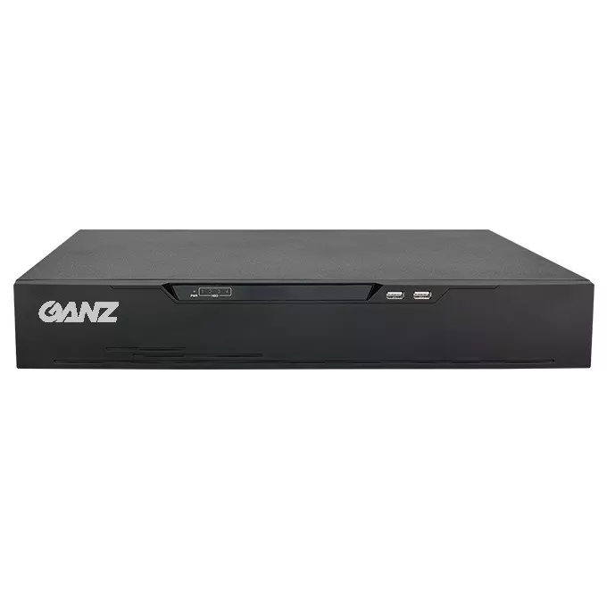 GANZ Rejestrator 32 kan. obsługa kamer do 12MP obsługa HDD do 16TB NR8-3932H4