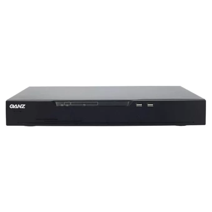 GANZ Rejestrator 4 kan. Obsługa kamer do 8MP Obsługa HDD do 8TB NR8-3804H1-III