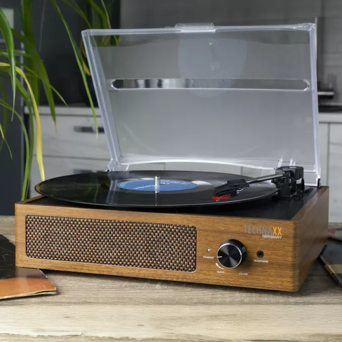 Technaxx Deutschland GmbH &amp; Co. KG Gramofon retro bluetooth TX-186