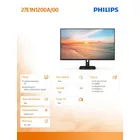 Philips Monitor 27E1N1200A 27 cali IPS 120Hz HDMI DP VGA Głośniki