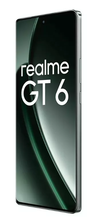 REALME Smartfon Realme GT6 512GB 16GB Razor Green RMX3851