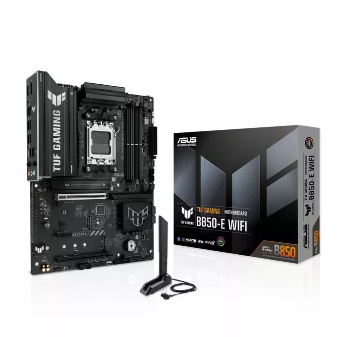 Asus Płyta główna TUF GAMING B850-E WIFI AM5 4DDR5 DP/HDMI