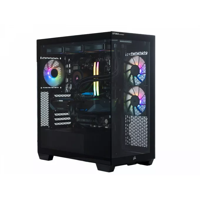 OPTIMUS Komputer E-Sport GB650T-CR5 Ryzen 7 7800X3D/32GB/1TB/RX 9070 OC 16GB/W11H