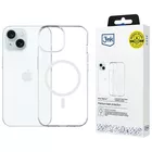 3MK Etui Armor MagCase do iPhone 15 MagSafe przezroczysty