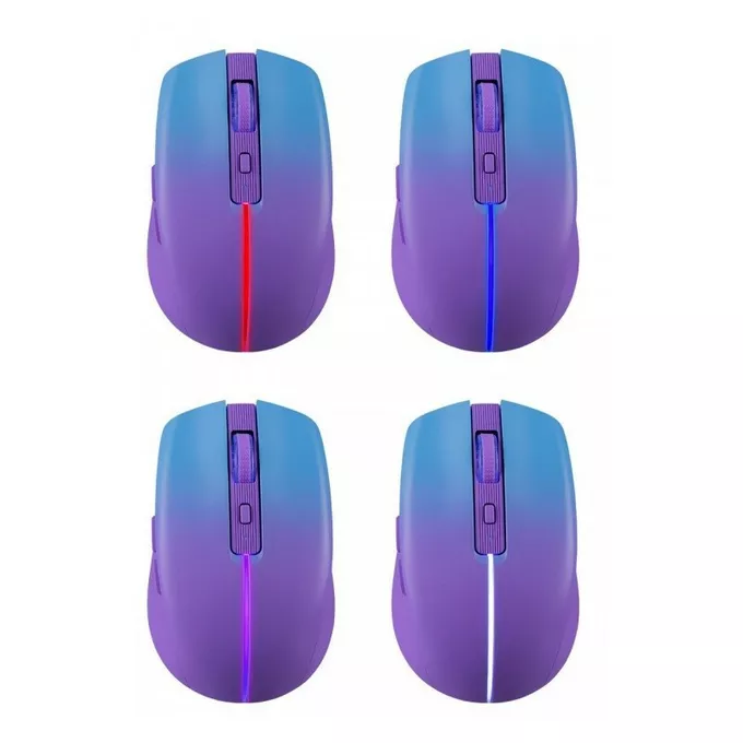Defender Mysz bezprzewodowa MYSTERY MM-301 RF+BT 1600DPI 6P fioletowa