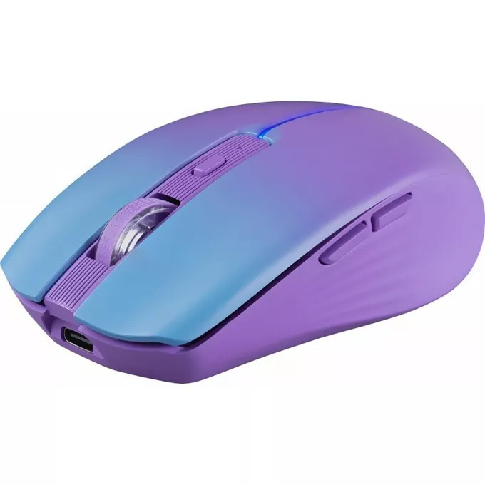 Defender Mysz bezprzewodowa MYSTERY MM-301 RF+BT 1600DPI 6P fioletowa