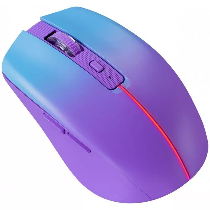 Defender Mysz bezprzewodowa MYSTERY MM-301 RF+BT 1600DPI 6P fioletowa