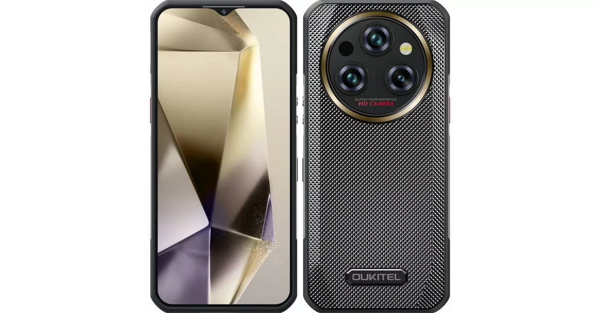 OUKITEL Smartfon WP35 Pro 5G 12/512GB IP69K szary | Zadowolenie.pl