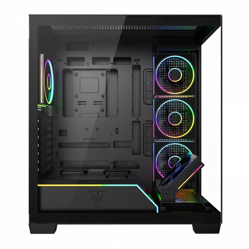 MODECOM Volcano Stellar Plus ARGB MIDI 5F - bok (szkło hartowane)