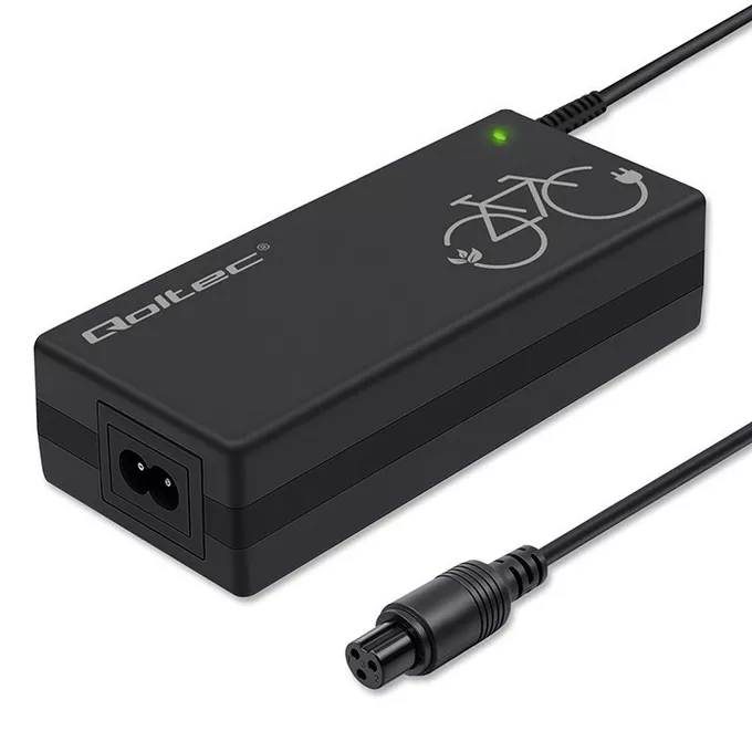 Qoltec Ładowarka do roweru elektrycznego 36V | 42V | 2A | GX12-3Pin ...