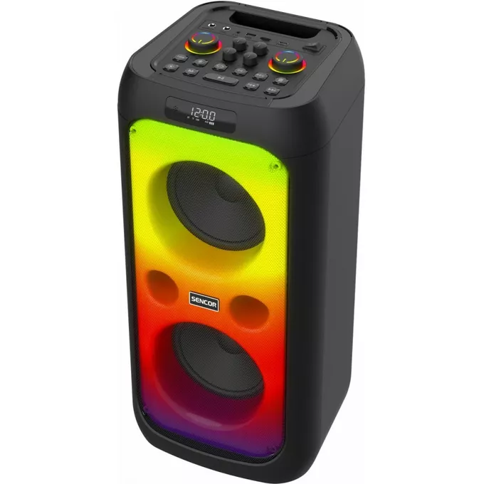 Sencor Głośnik imprezowy Partycon WAVE Moc 100W, IPX4, TWS, LED, MIC