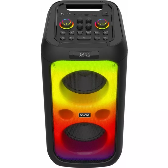 Sencor Głośnik imprezowy Partycon WAVE Moc 100W, IPX4, TWS, LED, MIC