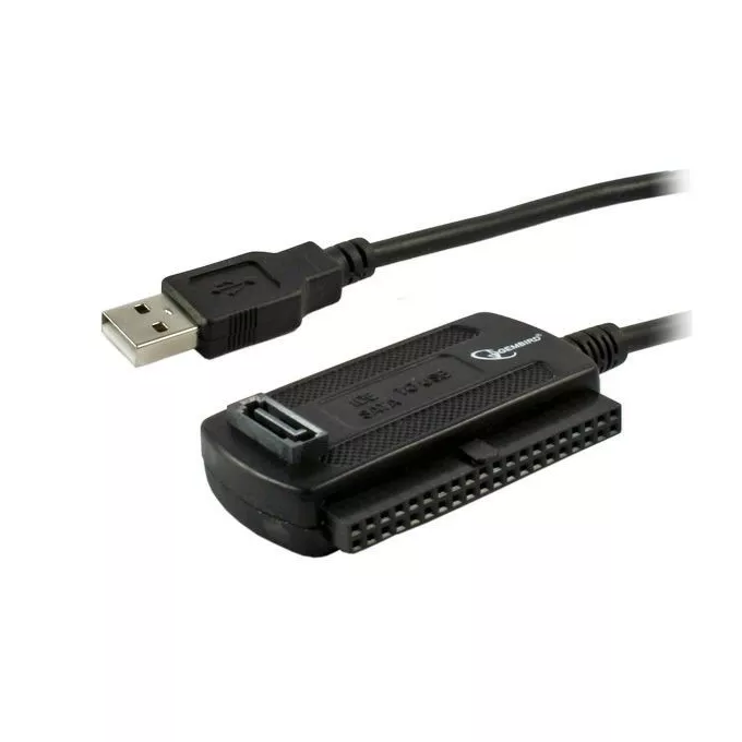 Gembird Adapter USB2.0 do IDE/SATA/2.5'/3.5'z zasilaczem