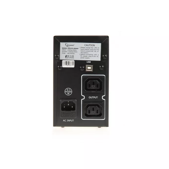 Gembird UPS POWER CUBE USB, RJ12X2 850VA