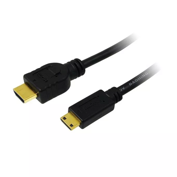 LogiLink Kabel HDMI - mini HDMI dl.1,5m pozłacany