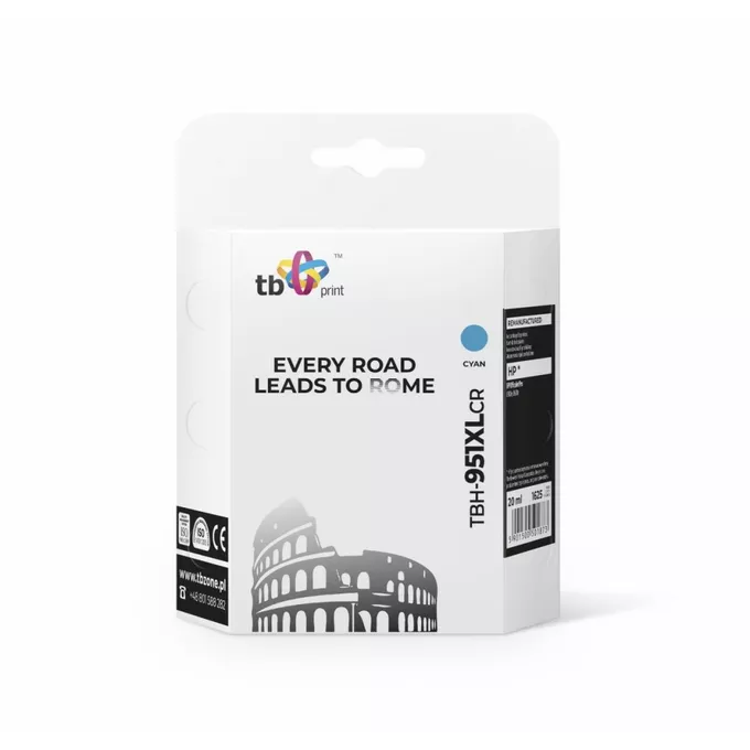 TB Print Tusz do HP OJ Pro 8100 TBH-951XLCR CY ref.