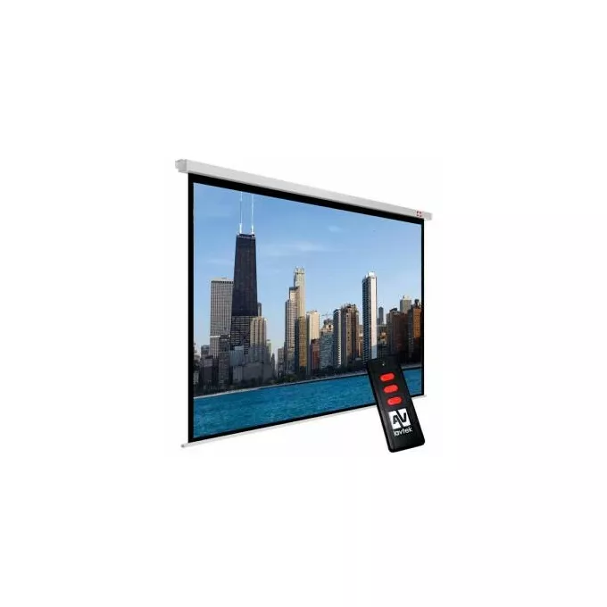 AVTek Ekran elektryczny Video Electric 300P (4:3, 300 x 227.5 cm, powierzchnia biała, matowa)