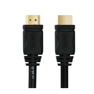 Unitek Kabel HDMI M/M 2,0m v2.0; GOLD; BASIC