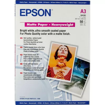 Epson Papier Heavy 50 Arkuszy 167 g/m  A3