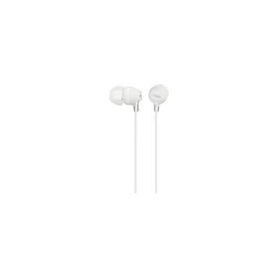 Sony Słuchawki handsfree mikrofon MDR-EX15AP White