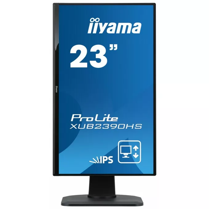 IIYAMA Monitor 23 XUB2390HS-B1 IPS DVI, HDMI, Głośniki, Pivot, HAS