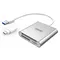 Unitek Czytnik kart pamieci USB 3.0 + USB TYP-C; Y-9313D