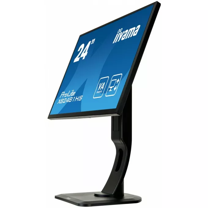 IIYAMA Monitor 24 XB2481HS-B1 SLIM AMVA+, HDMI, DVI, PIVOT, Głośniki