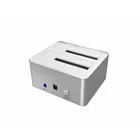 Unitek Stacja dokująca HDD;USB 3.0; CLONE; Y-3026 ALU.
