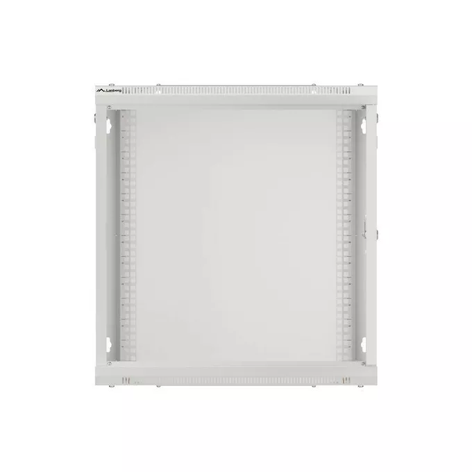 Lanberg Szafa instalacyjna wisząca 19'' 12U 600X600mm szara (drzwi       szklane)