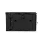 Lanberg Szafa instalacyjna wisząca dwusekcyjna 19'' 6U 600X600mm czarna
