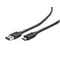 Gembird Kabel USB Type-C(M)-AM 3.0 1m czarny