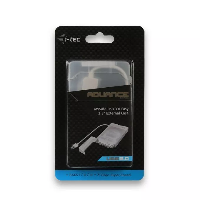 i-tec MySafe USB 3.0 Easy SATA I/II/III HDD SSD BIAŁA