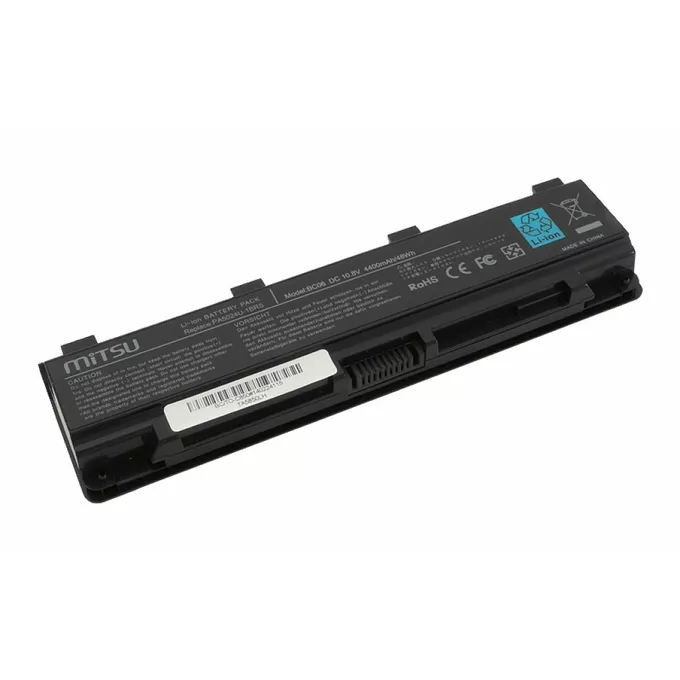 Mitsu Bateria do Toshiba C850, L800, S855 4400 mAh (49 Wh) 10.8 - 11.1 Volt