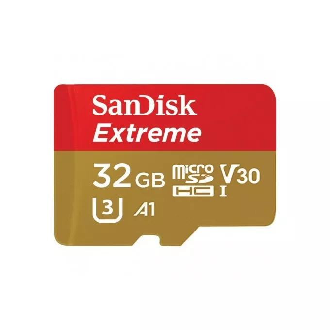 SanDisk Extreme microSDHC 32GB 100/60 MB/s A1 V30 U3