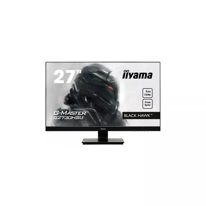 IIYAMA Monitor 27 G2730HSU-B1 TN,FHD 75Hz,HDMI,DP,USB, 1MS,